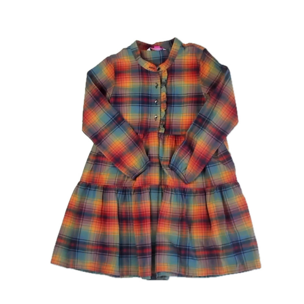 Ruffle Butts Girls Plaid Dress size: 7 Years